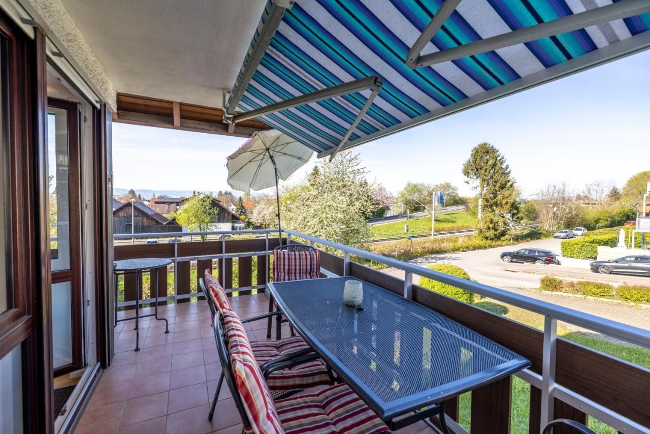 Ferienwohnung Seeblick Mit Blick Auf Die Alpen วัสเซอร์บูร์ก ภายนอก รูปภาพ
